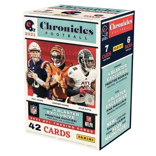Panini Chronicles 2021 NFL Football Blaster Box